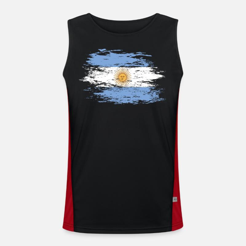 Argentina used Men's Functional Contrast Tank Top 