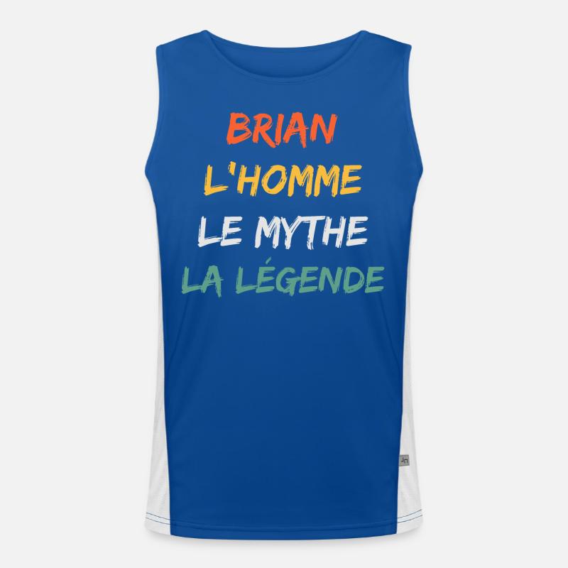 brian Débardeur respirant contrasté Homme 