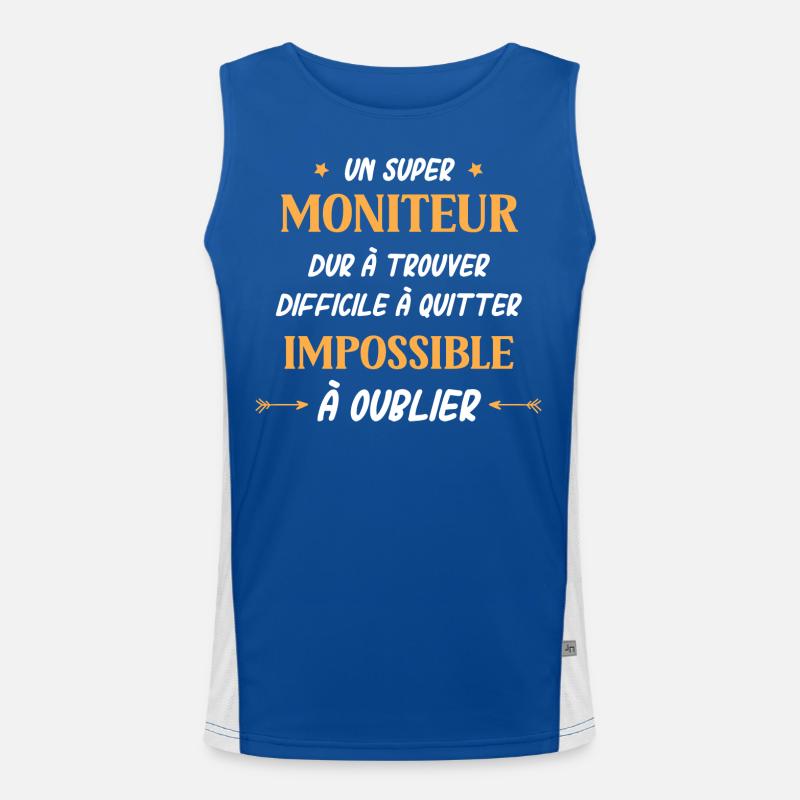 Super moniteur Débardeur respirant contrasté Homme 