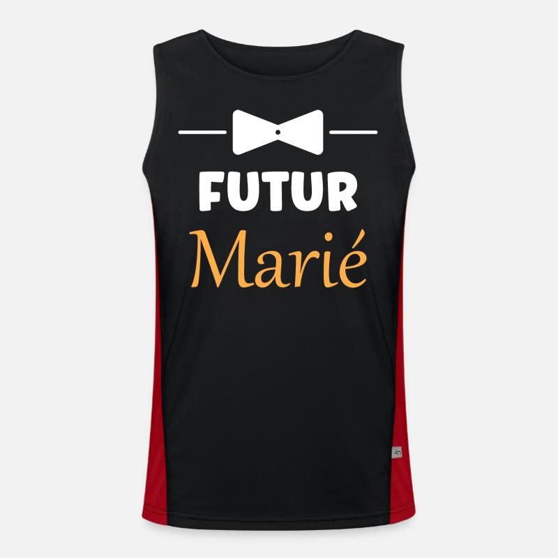 Futur marié Débardeur respirant contrasté Homme 