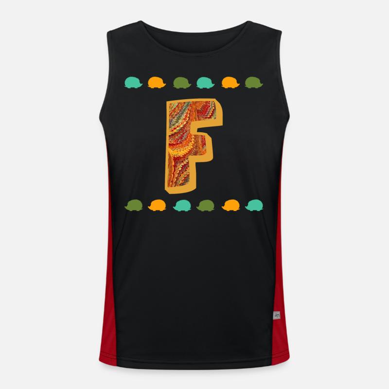 igel e 22 f Funktionelles Kontrast-Tank Top für Männer 