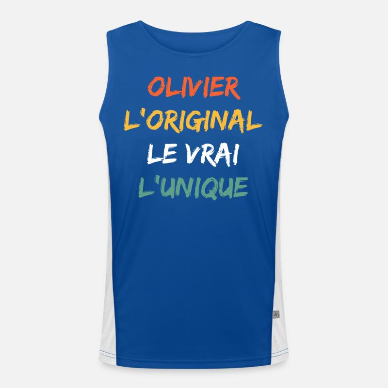 olivier Débardeur respirant contrasté Homme 