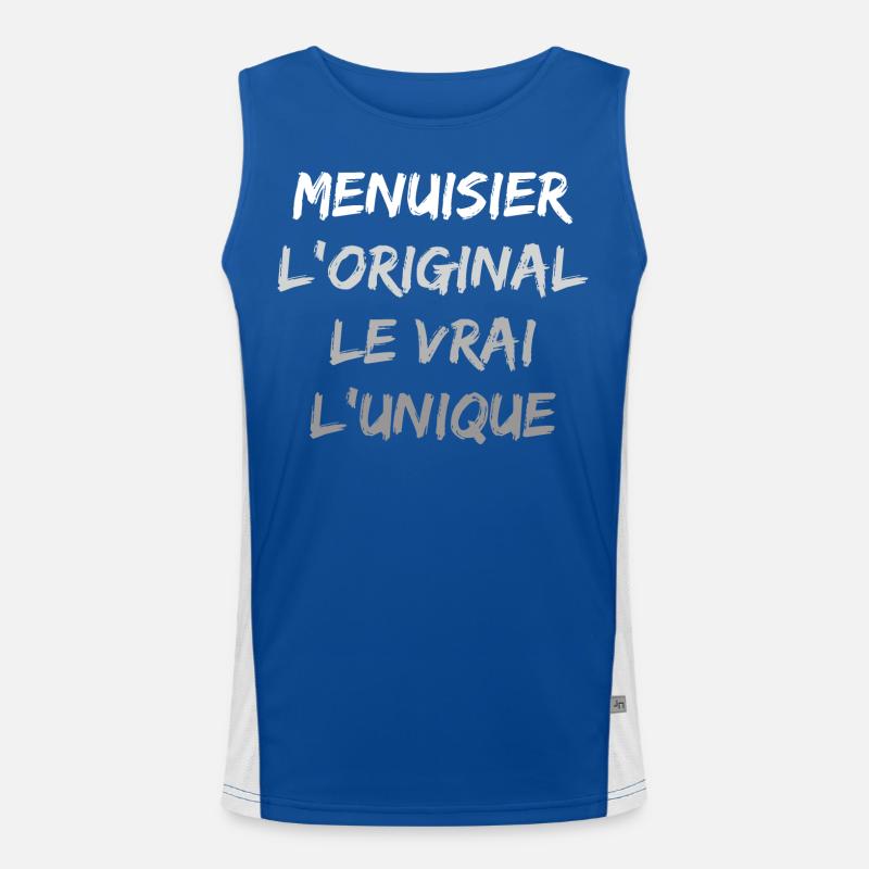 menuisier Débardeur respirant contrasté Homme 