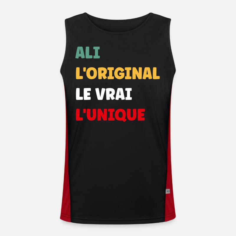 L'original le vrai l'unique ali Débardeur respirant contrasté Homme 