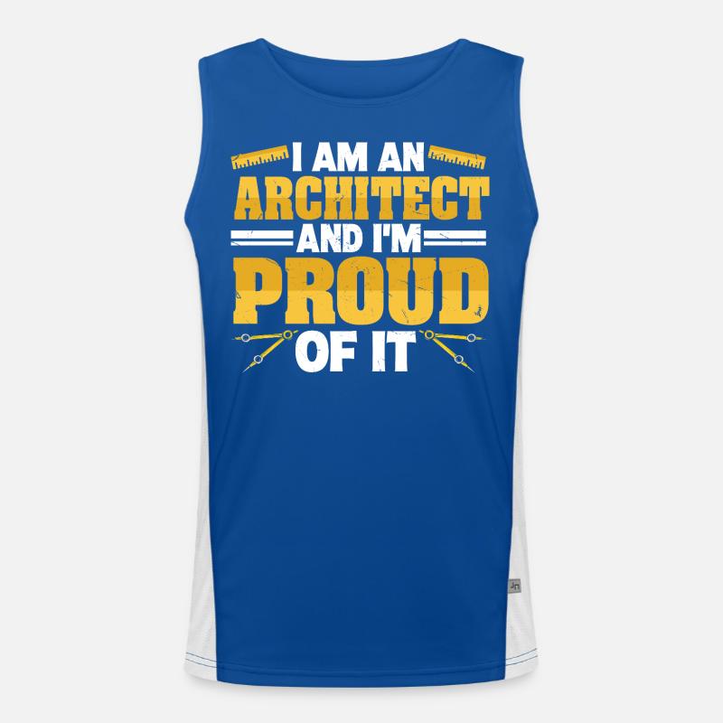 Architect Men's Functional Contrast Tank Top 