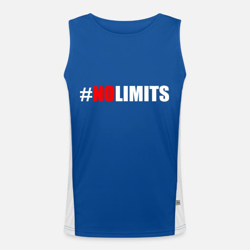 No limits Débardeur respirant contrasté Homme 