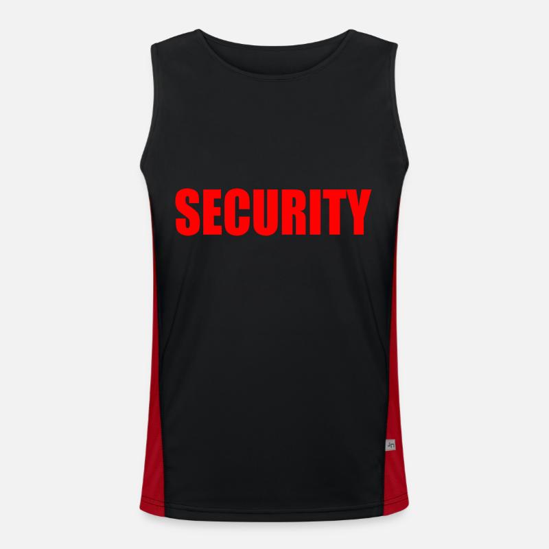 Security Men's Functional Contrast Tank Top 