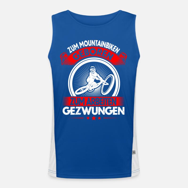 MTB Funktionelles Kontrast-Tank Top für Männer 
