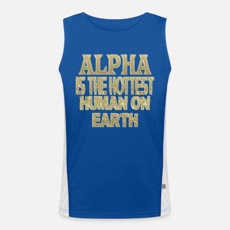 alpha Débardeur respirant contrasté Homme 