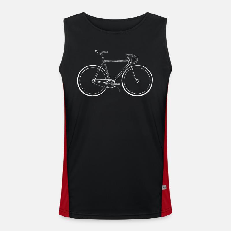 Vélo de course Vélo Débardeur respirant contrasté Homme 