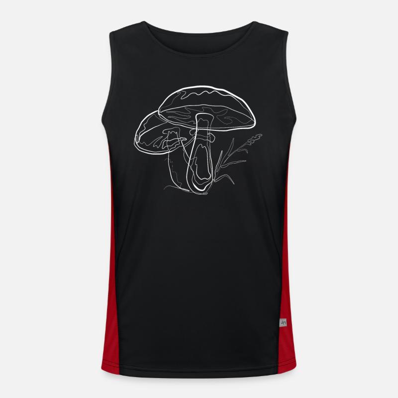 Fungi Men's Functional Contrast Tank Top 