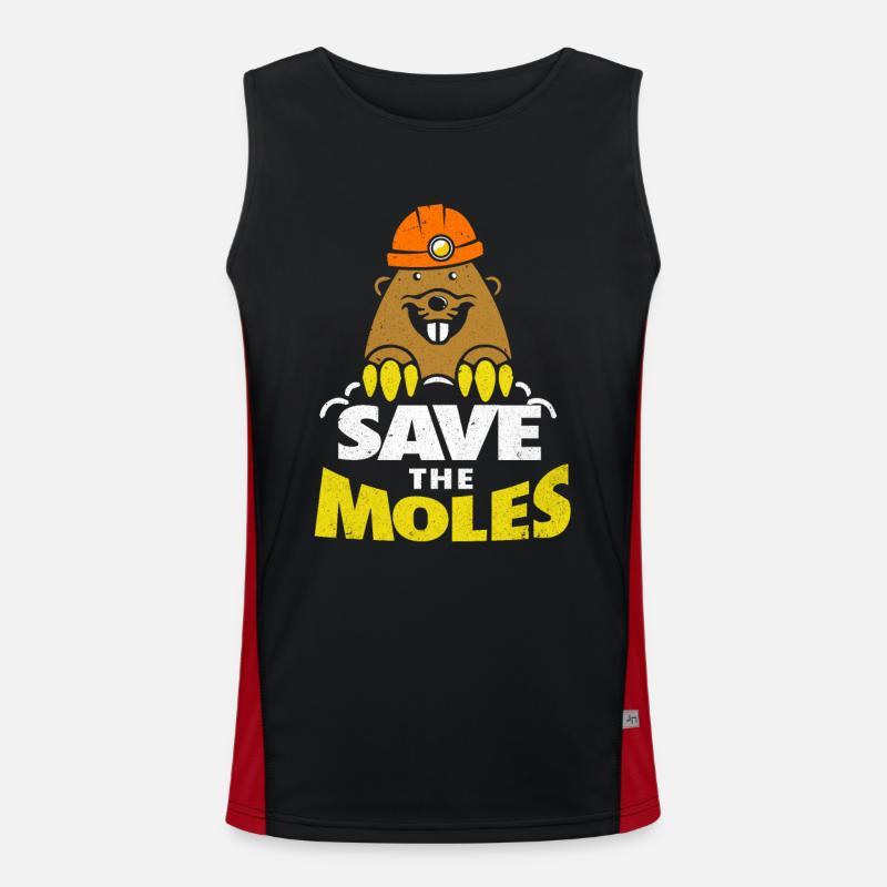 Mole Men's Functional Contrast Tank Top 