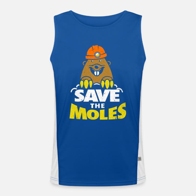 Mole Men's Functional Contrast Tank Top 