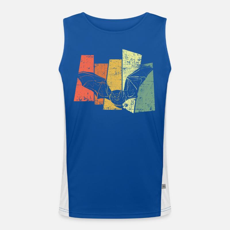 Fledermaus Funktionelles Kontrast-Tank Top für Männer 