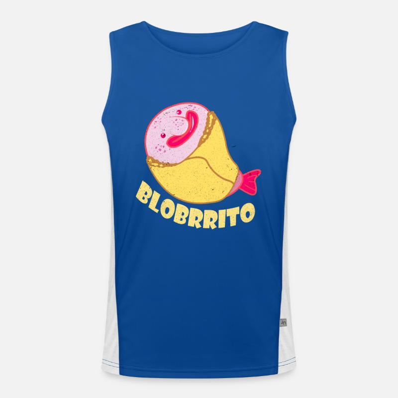 Blobfish Men's Functional Contrast Tank Top 
