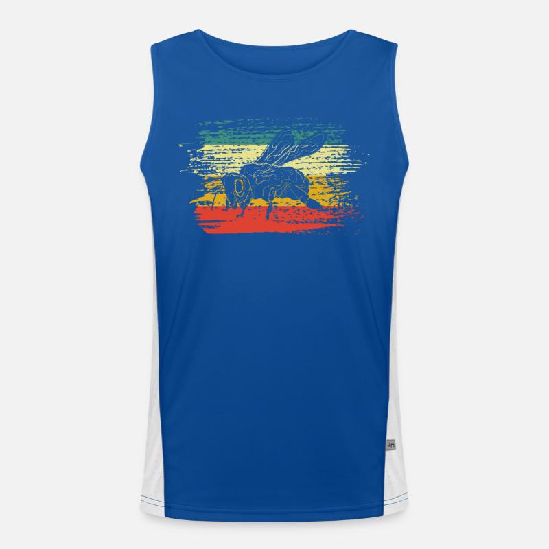 Beekeeper Bee Men's Functional Contrast Tank Top 