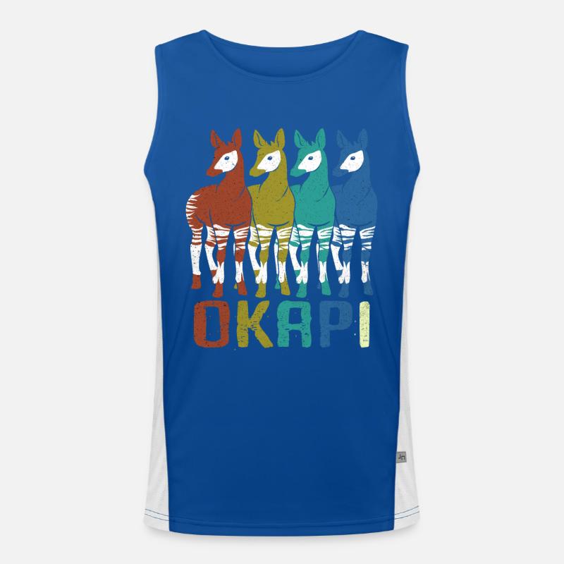 Okapi Men's Functional Contrast Tank Top 