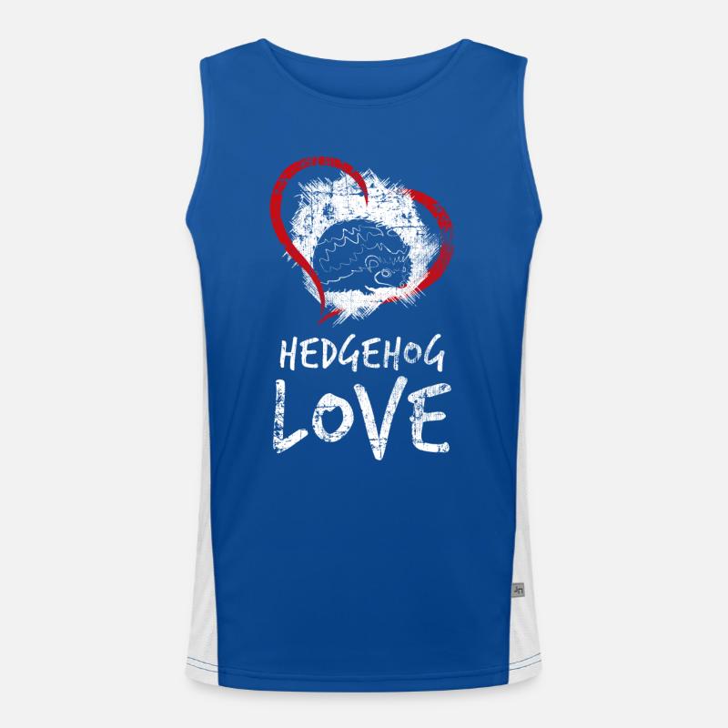 Hérisson Débardeur respirant contrasté Homme 