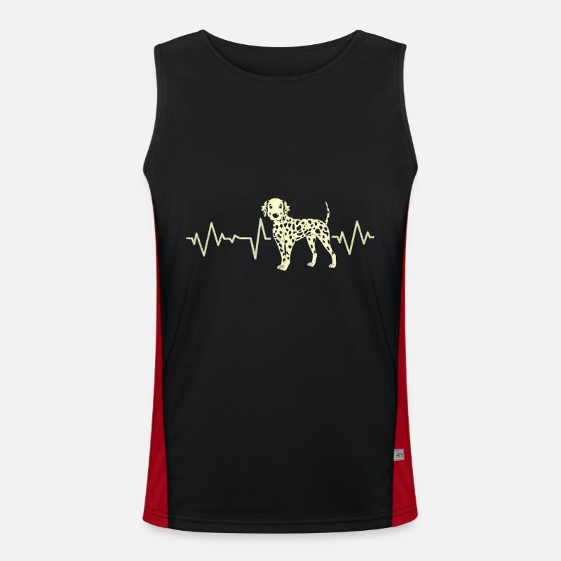 Dalmatian Men's Functional Contrast Tank Top 