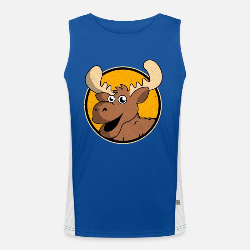 Elk Men's Functional Contrast Tank Top 