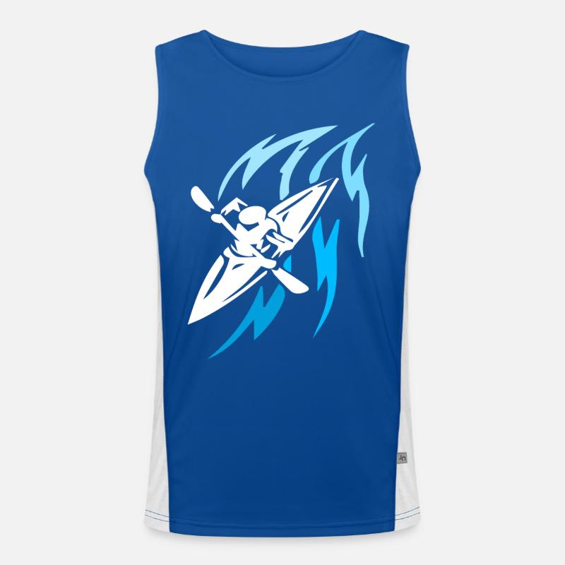 Rudersport Funktionelles Kontrast-Tank Top für Männer 