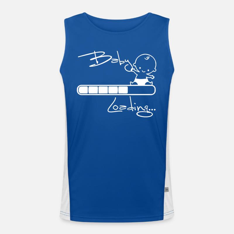 Baby Loading Men's Functional Contrast Tank Top 