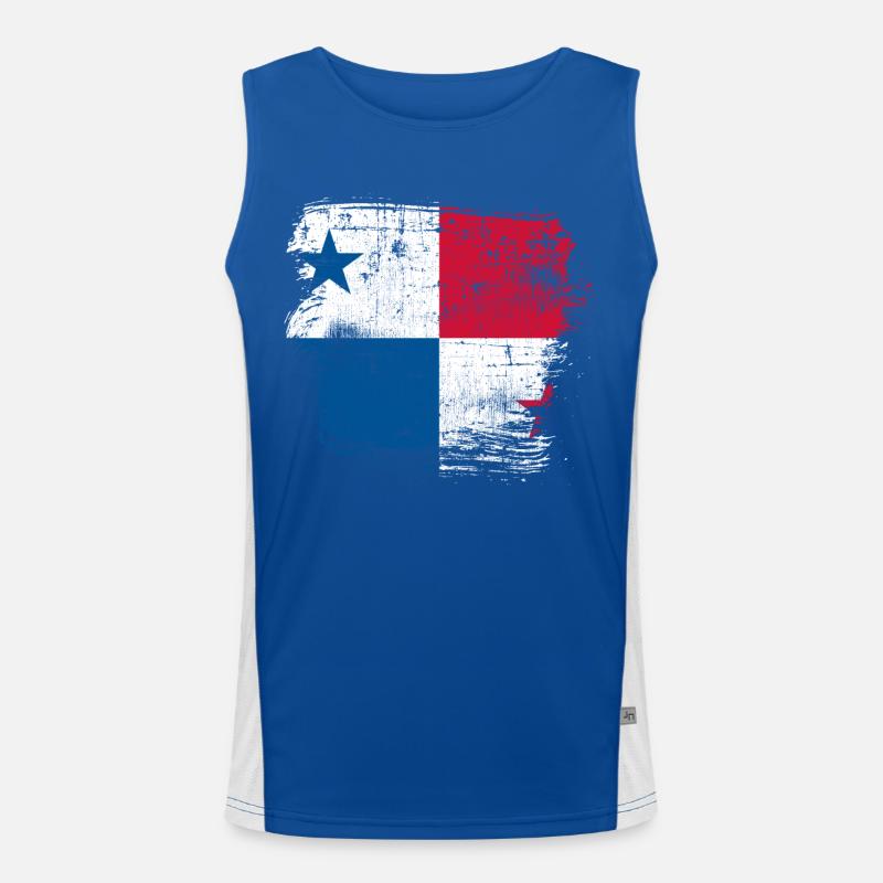 Panama Funktionelles Kontrast-Tank Top für Männer 