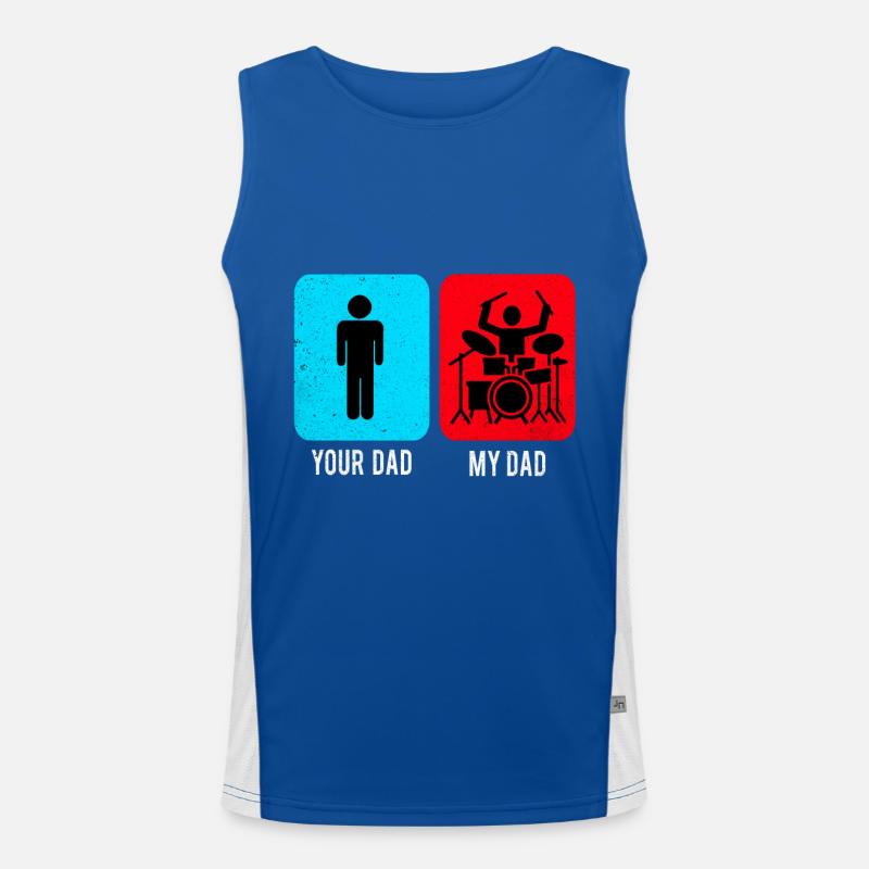 Percussion Men's Functional Contrast Tank Top 