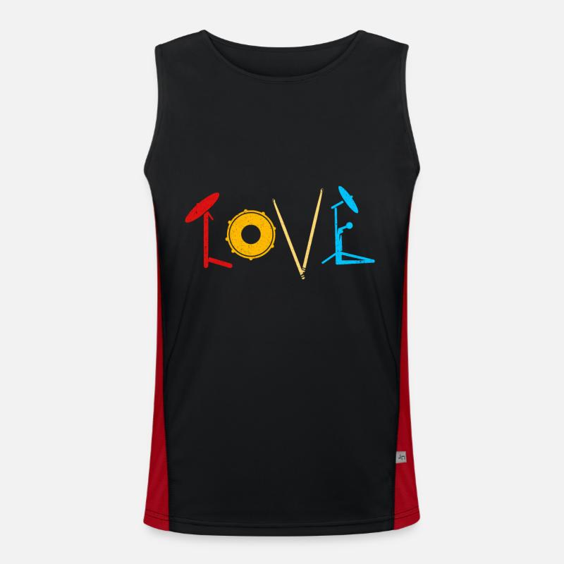 Percussion Men's Functional Contrast Tank Top 