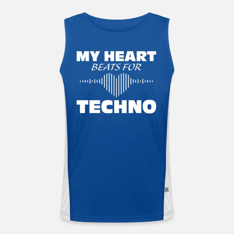 Techno Débardeur respirant contrasté Homme 