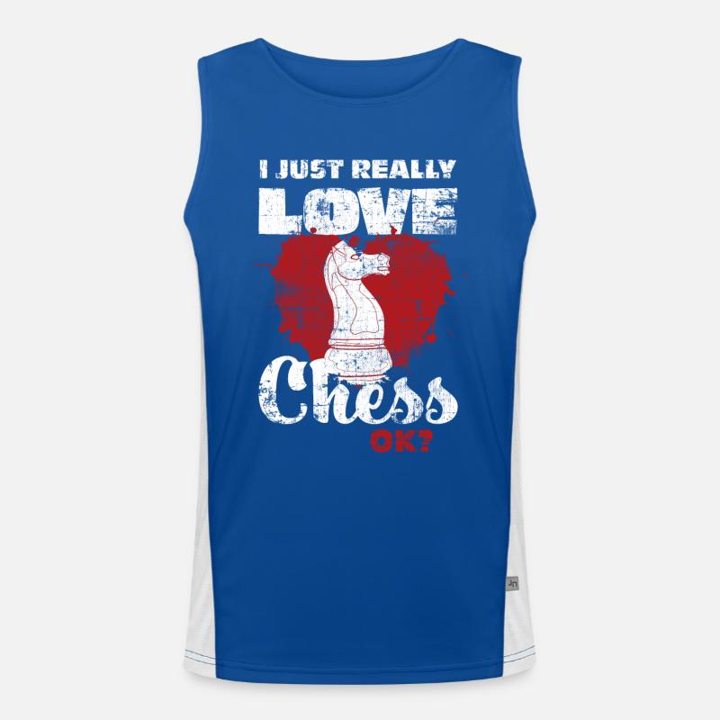 Chess Men's Functional Contrast Tank Top 