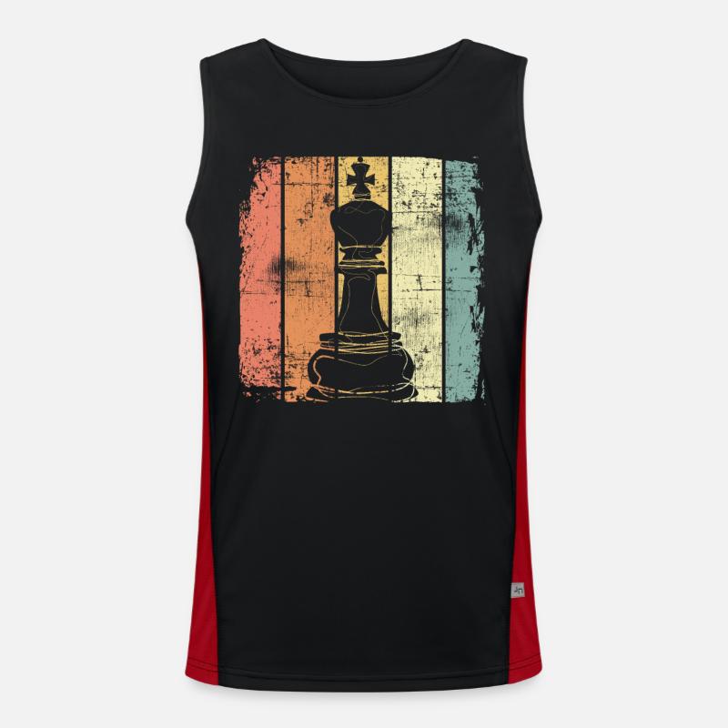 Chess Men's Functional Contrast Tank Top 