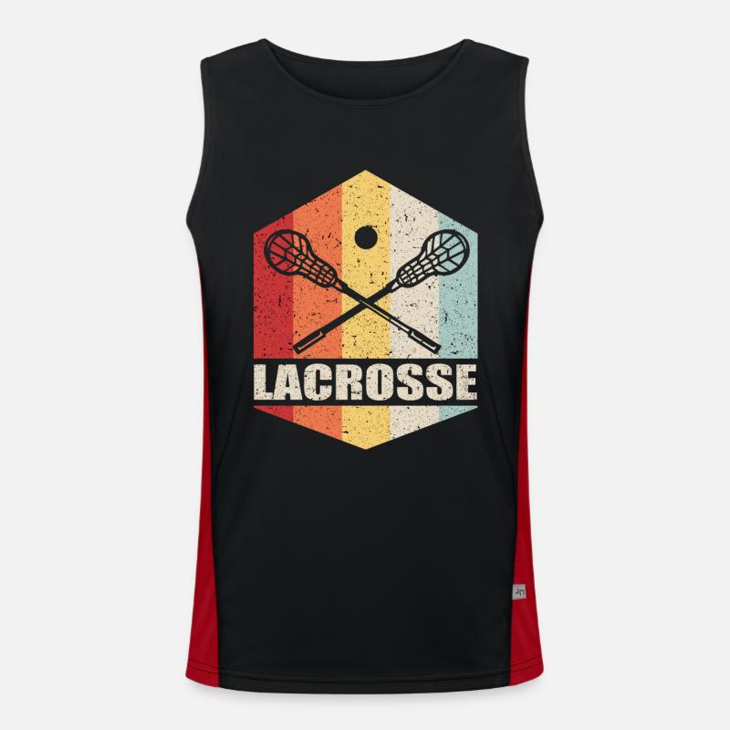 Lacrosse Funktionelles Kontrast-Tank Top für Männer 