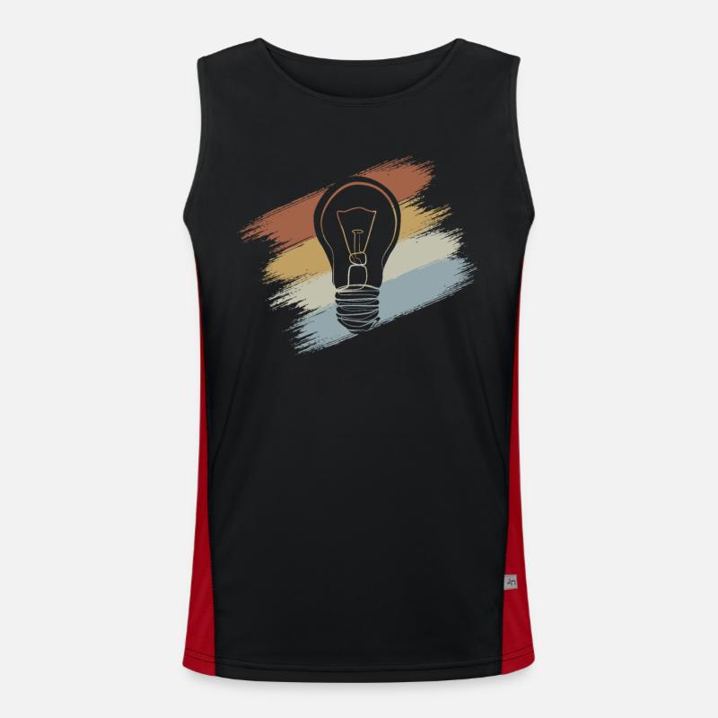 Nerd Men's Functional Contrast Tank Top 