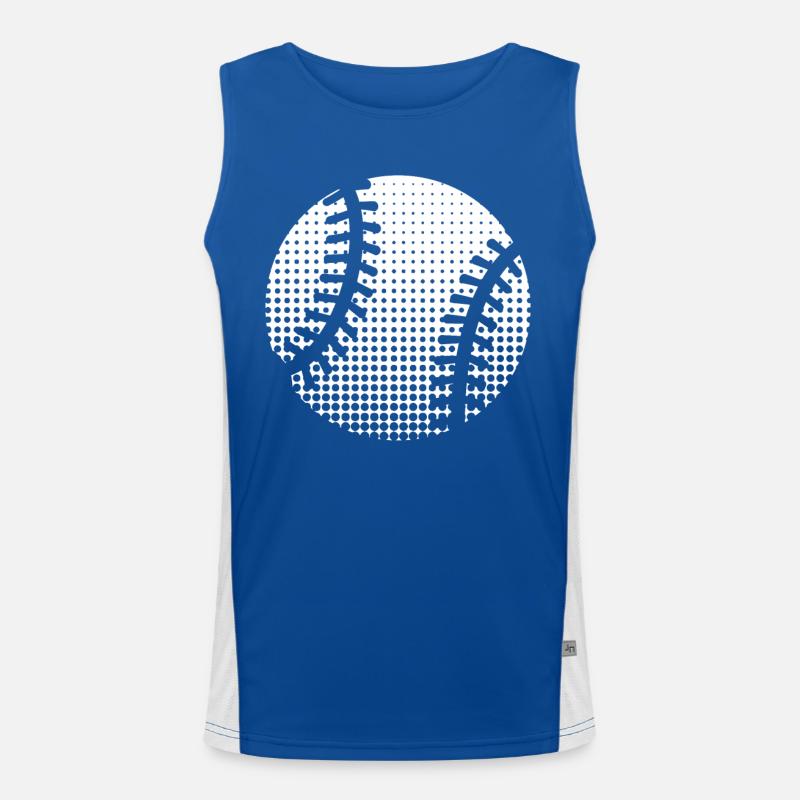 Base-ball Débardeur respirant contrasté Homme 