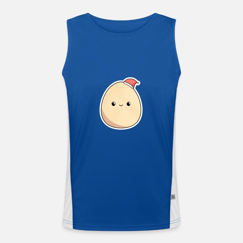 Christmas Men's Functional Contrast Tank Top 