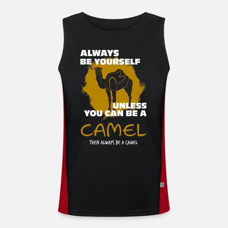 Camel Men's Functional Contrast Tank Top 