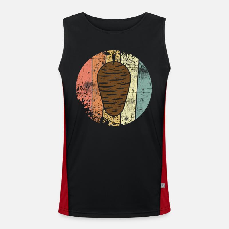 Kebab Men's Functional Contrast Tank Top 