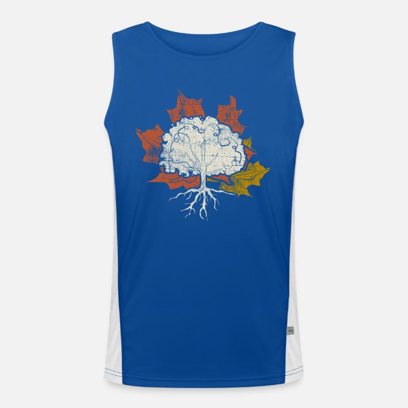Tree Men's Functional Contrast Tank Top 