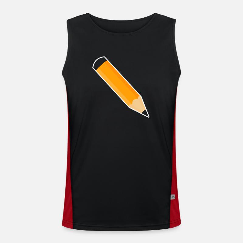 Stift Funktionelles Kontrast-Tank Top für Männer 