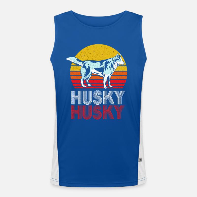 Husky Men's Functional Contrast Tank Top 