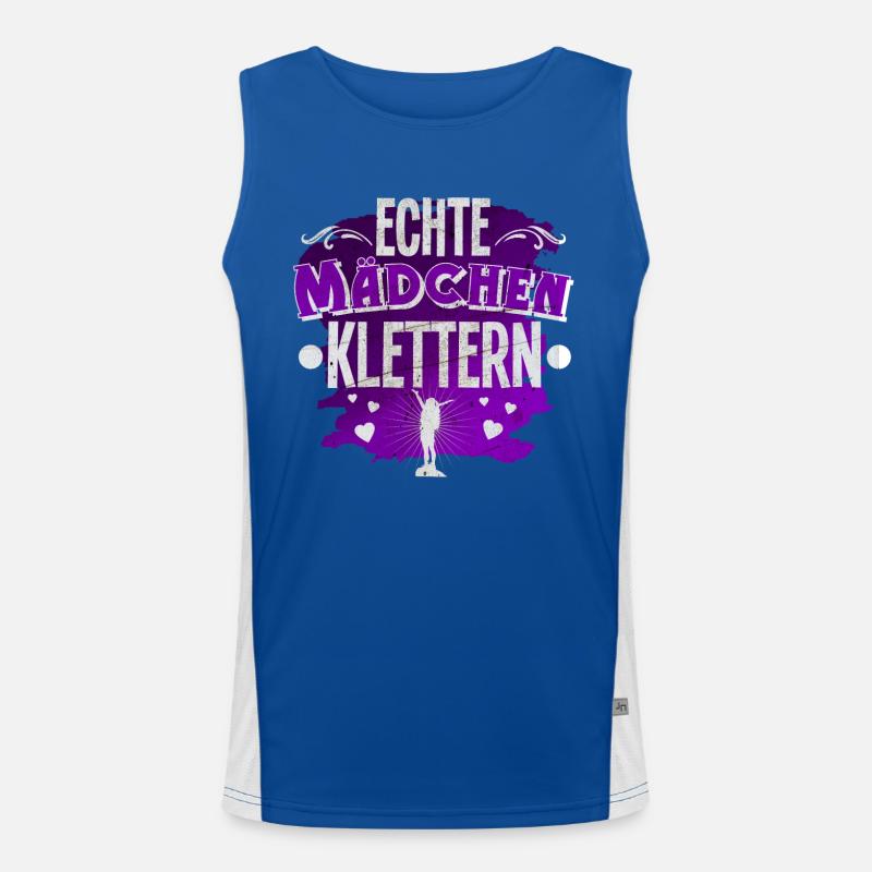 Klettern Funktionelles Kontrast-Tank Top für Männer 