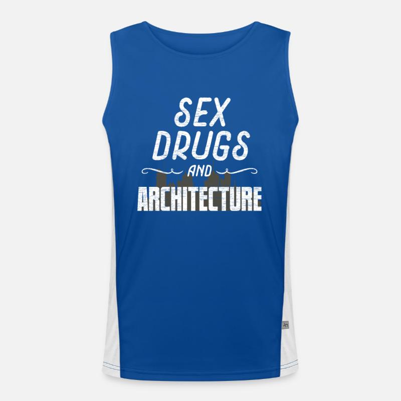 architect Men's Functional Contrast Tank Top 