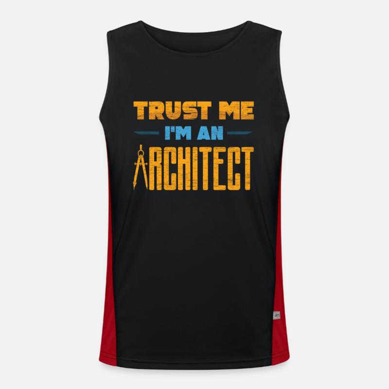 architect Men's Functional Contrast Tank Top 