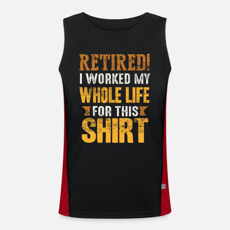 pension Men's Functional Contrast Tank Top 