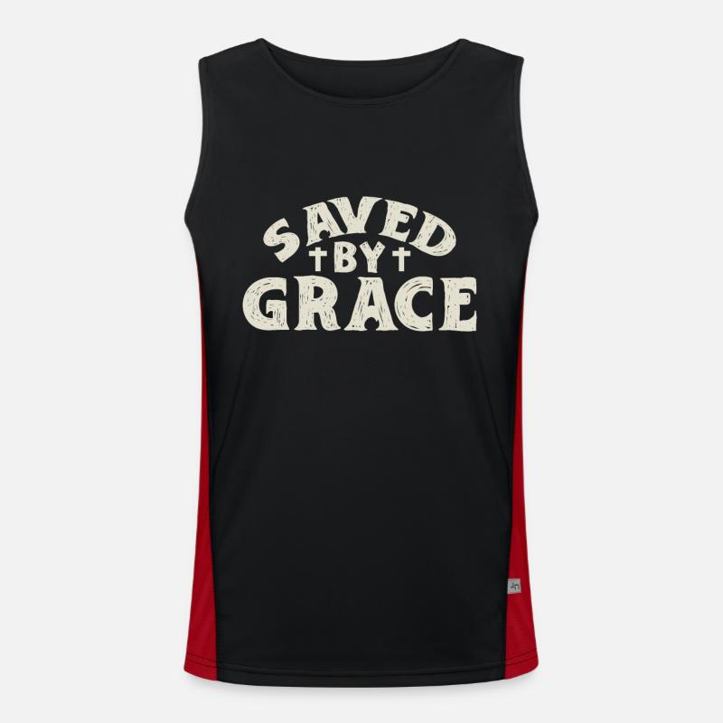 Gott Funktionelles Kontrast-Tank Top für Männer 