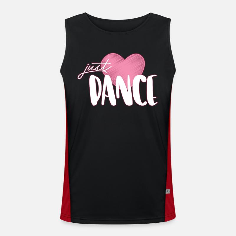 Tanzen Funktionelles Kontrast-Tank Top für Männer 