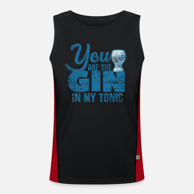 gin Men's Functional Contrast Tank Top 