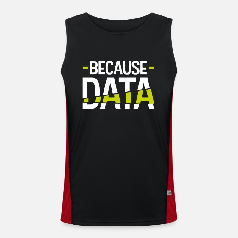 computer scientist Men's Functional Contrast Tank Top 