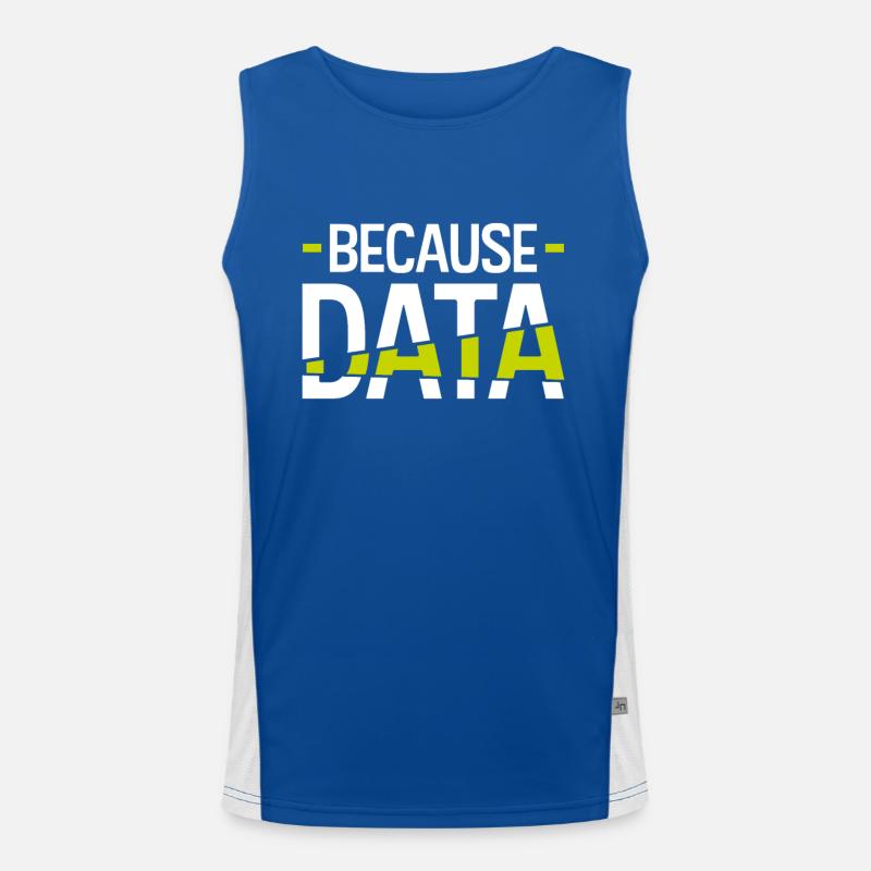 computer scientist Men's Functional Contrast Tank Top 